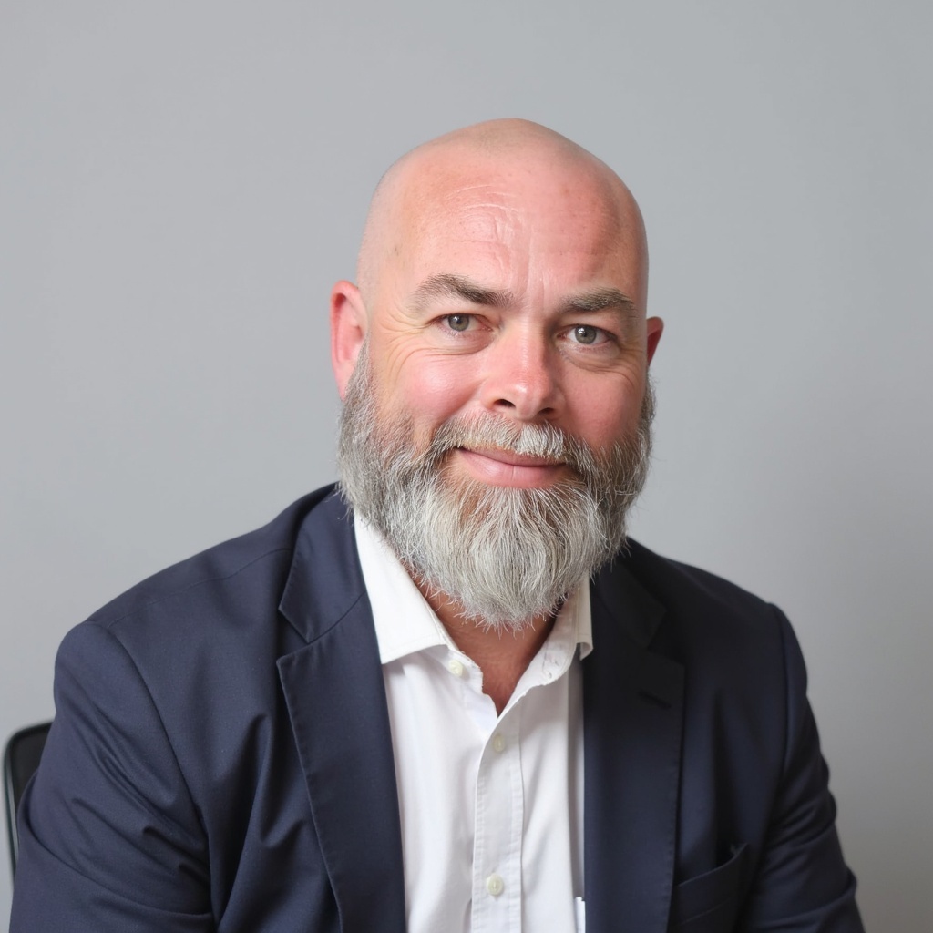 Headshot of CEO at SA Harvest